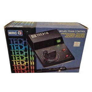 Vintage MRC Tech II Railmaster 1400 Model Train Controller Railroad Power Pack